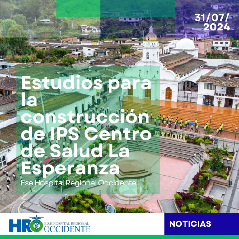 Estudios de Necesidad, Conveniencia y Oportunidad para la Construcción de IPS Centro de Salud La Esperanza Estudios de Necesidad, Conveniencia y Oportunidad para la Construcción de IPS Centro de Salud La Esperanza