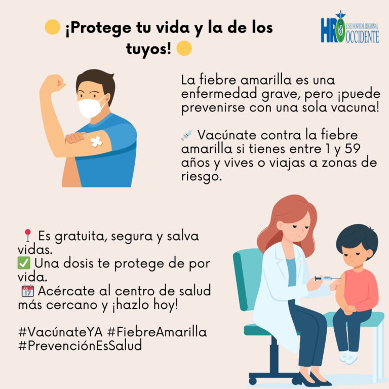 Campaña para prevenir la fiebre amarilla: “¡Vacúnate ya!” Campaña para prevenir la fiebre amarilla: “¡Vacúnate ya!”